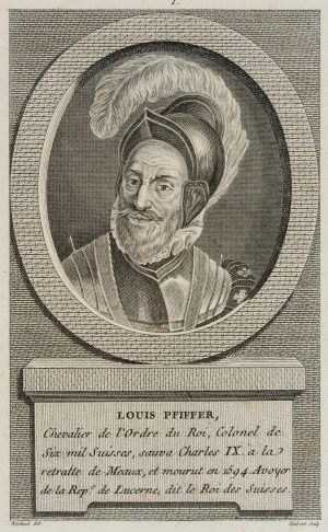 Schweizer Landsknecht Louis Pfiffer