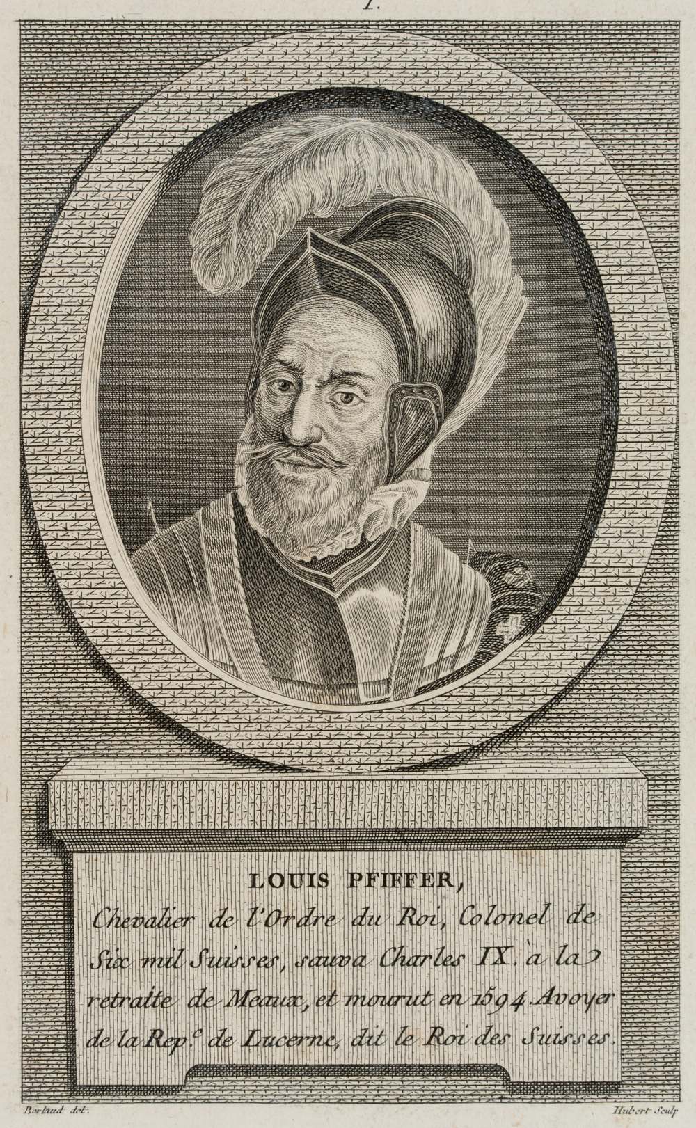 Schweizer Landsknecht Louis Pfiffer