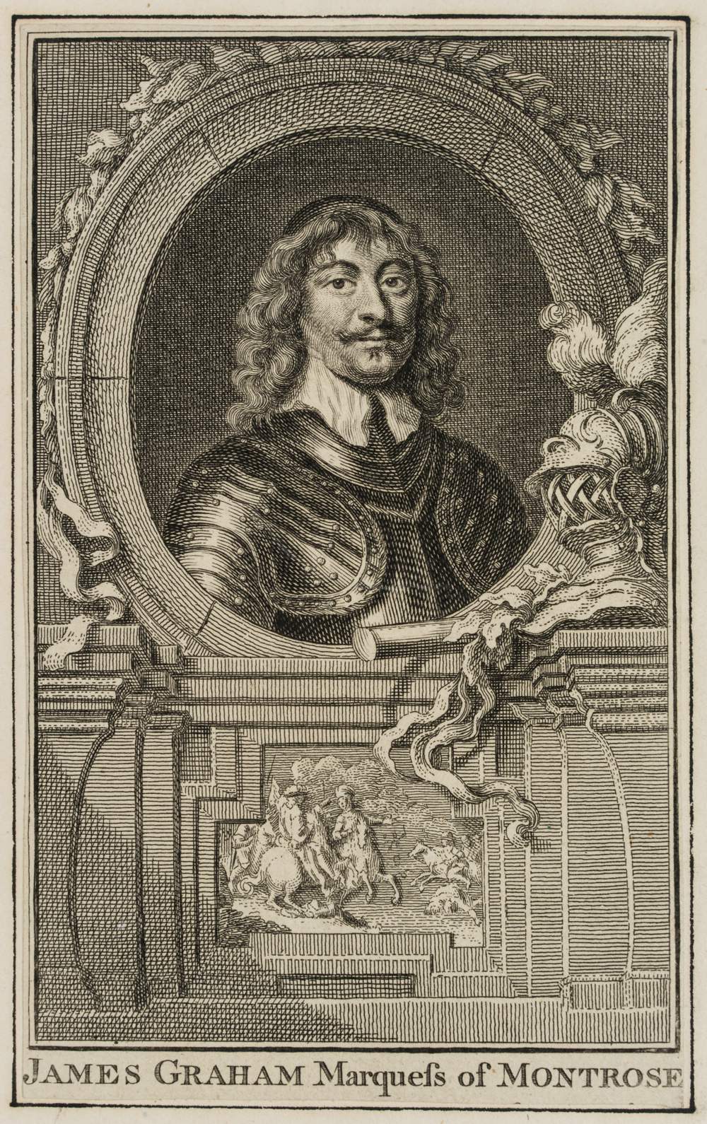Porträt des James Graham(*1612)