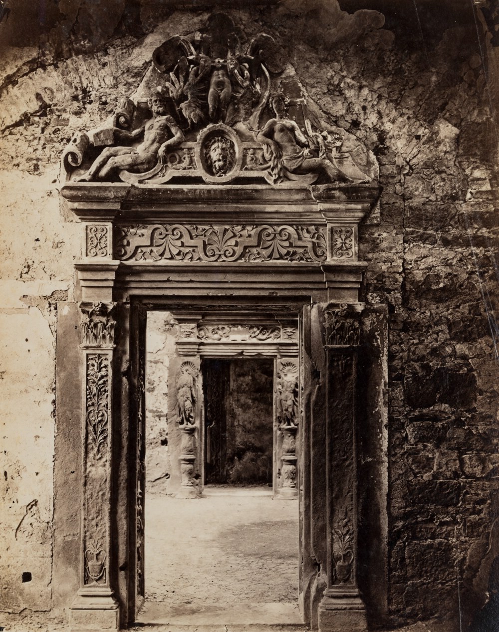 Portal im Schloss Heidelberg