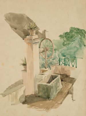 Ziehbrunnen in Italien