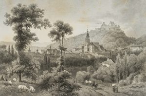 Ansicht von Coburg mit Veste Coburg