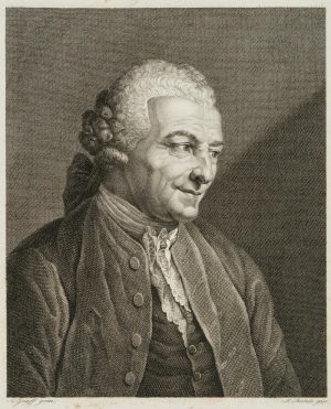Porträt des Chr.Ludw. von Hagedorn