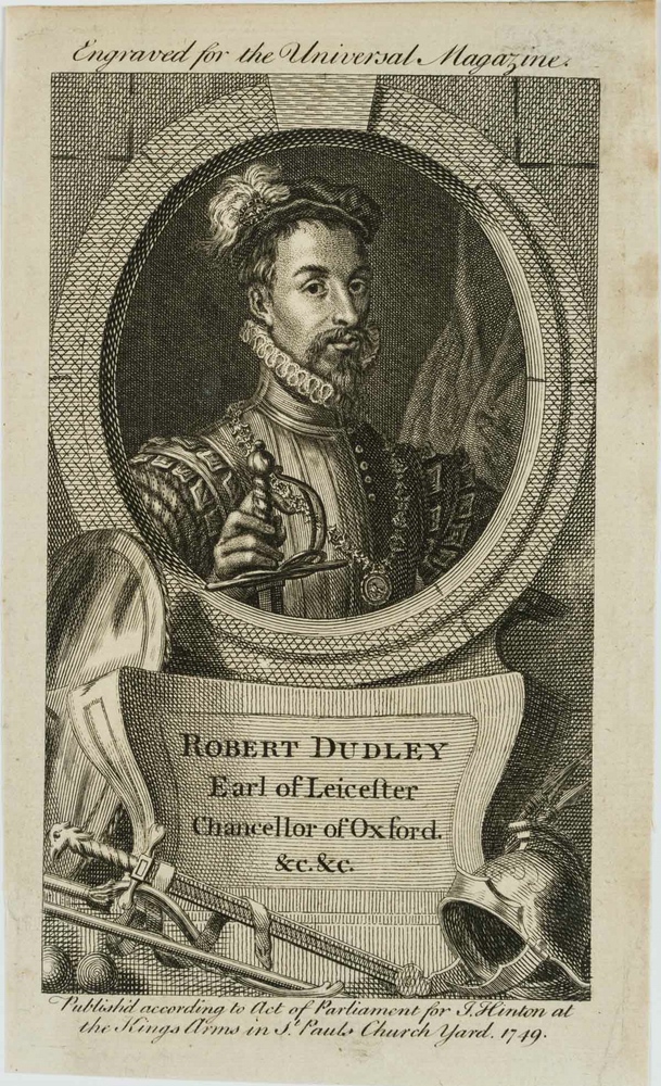 R. Dudley in historischem Kostüm