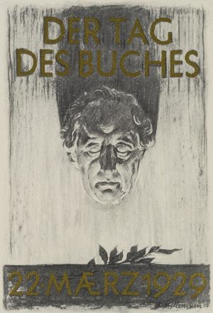 Postkarte zum 1. Tag des Buches