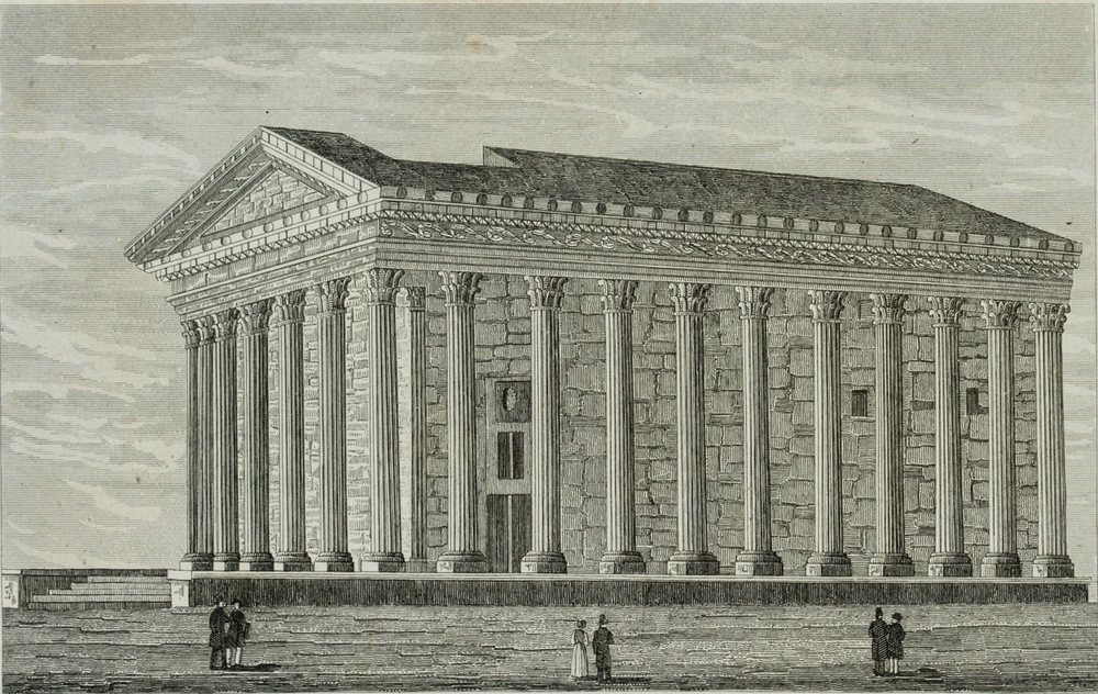 Tempel Maison Carée, Nîmes