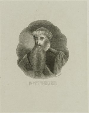 Porträt d. J. Gutenberg