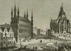Rathaus Löwen mit Marktplatz