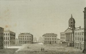 Ansicht des Place Royale, Brüssel