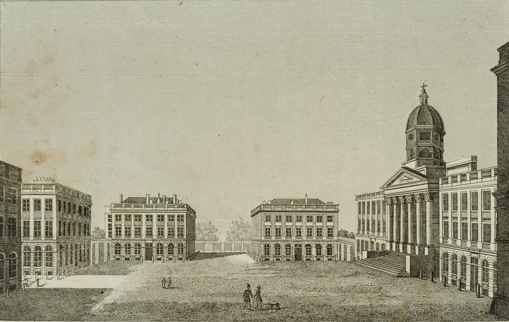 Ansicht des Place Royale, Brüssel