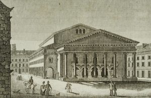 Ansicht der königl. Oper, Brüssel