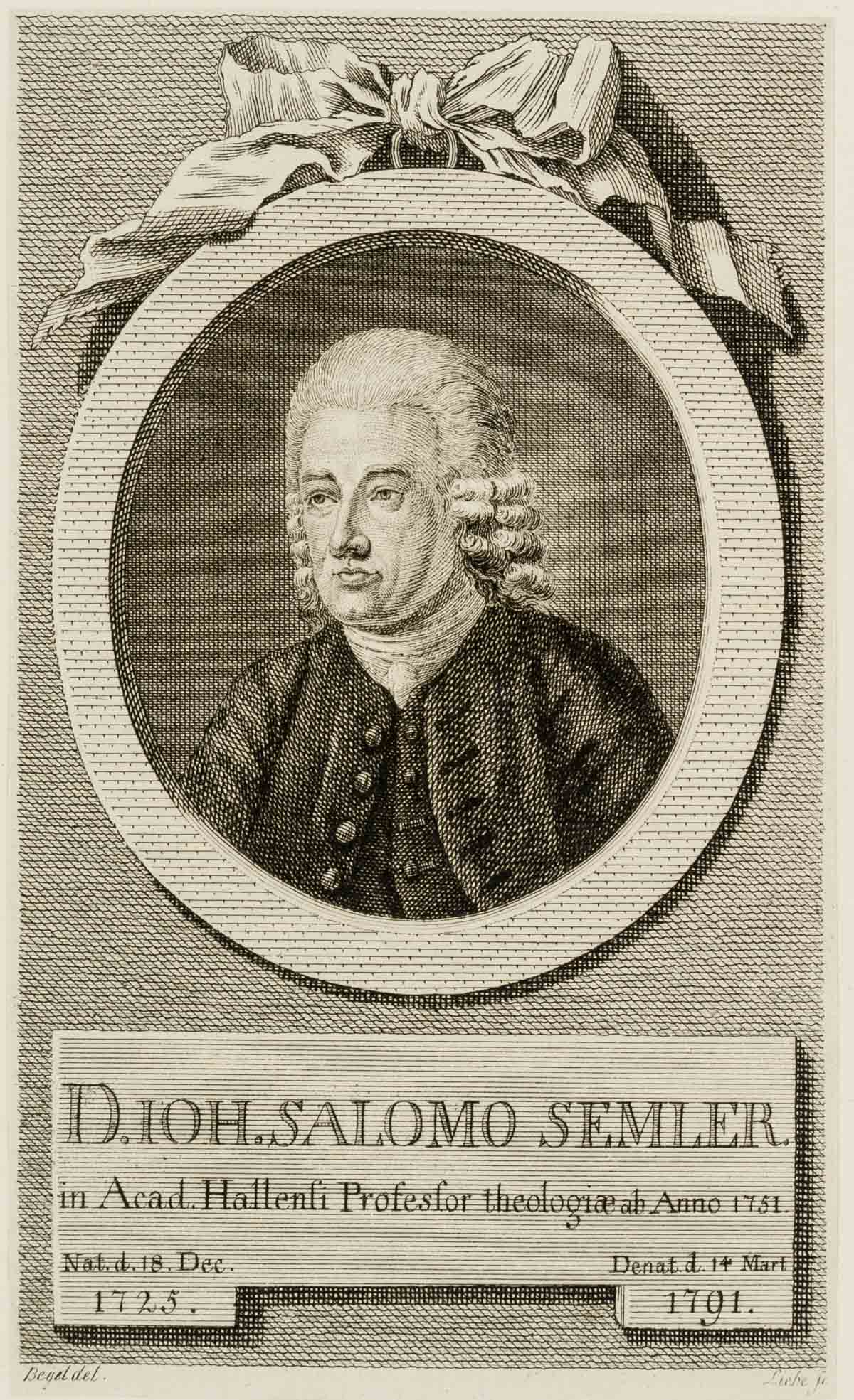 Bildnis J. Salomo Semler