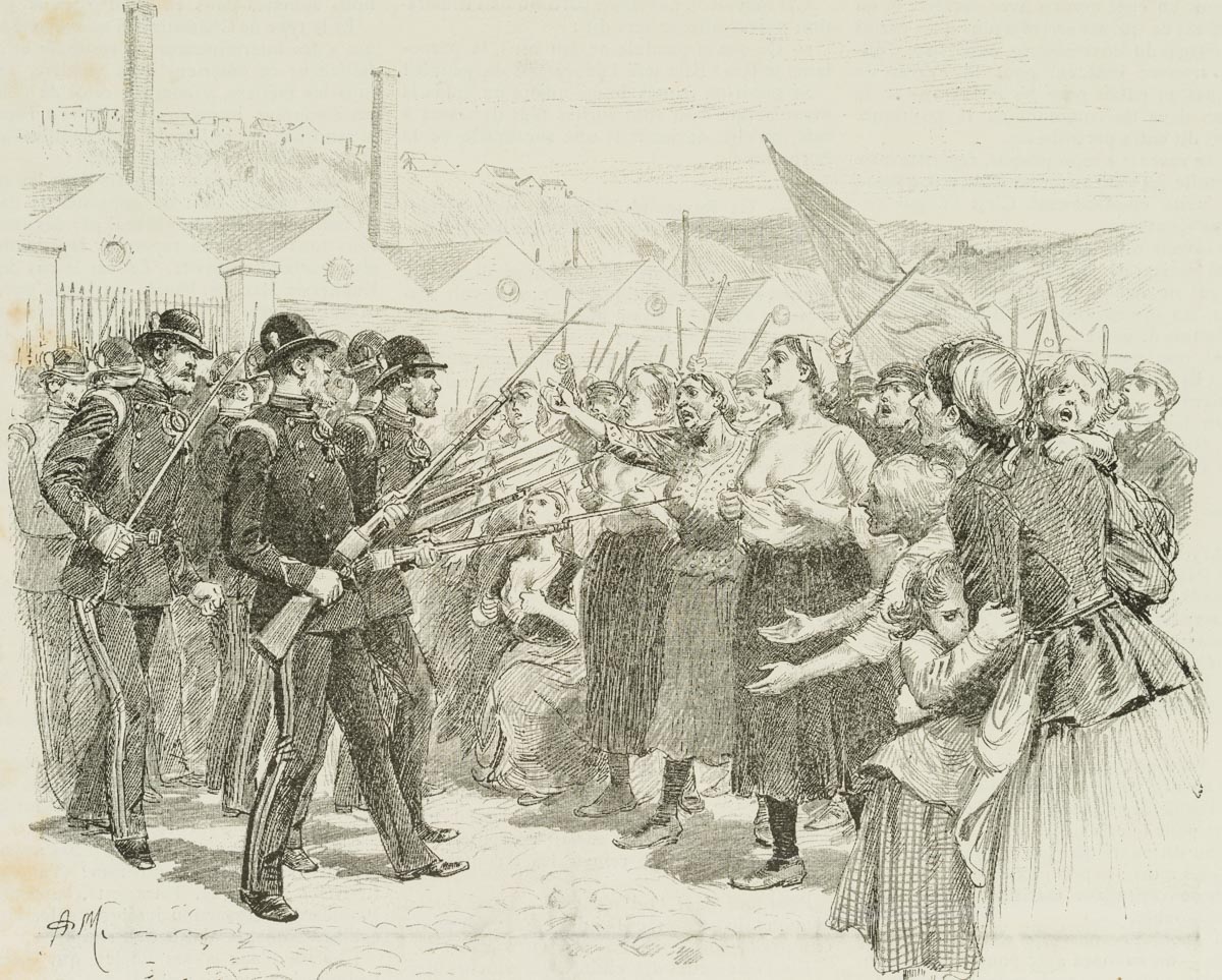 Das Aufbegehren d. Frauen d. Bergarbeiter