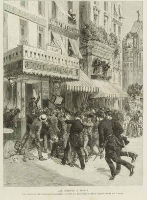 Arbeiterstreik in Paris