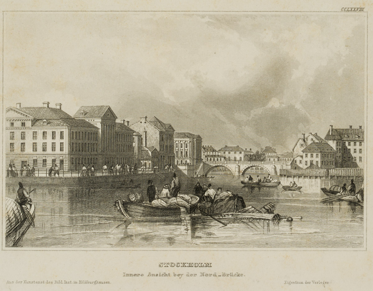 Stockholm b. d. Nord-Brücke
