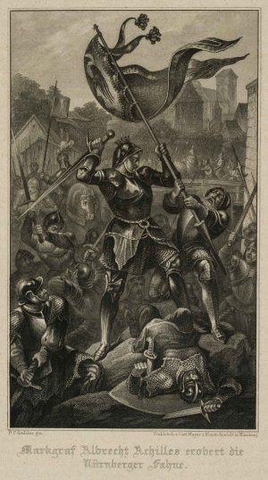 Markgraf Achilles (*1414) erobert Nürnberg