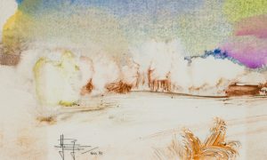Abstrakte Landschaft