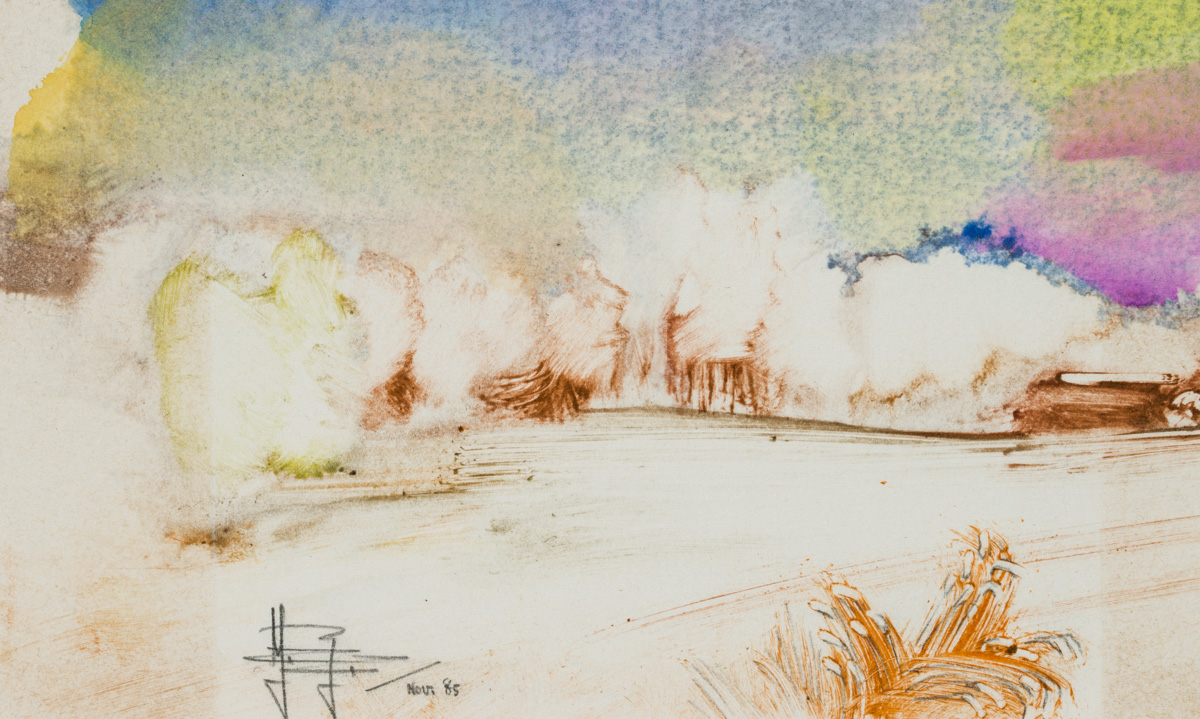 Abstrakte Landschaft