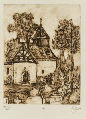 Der Friedhof in Dahlem, Berlin