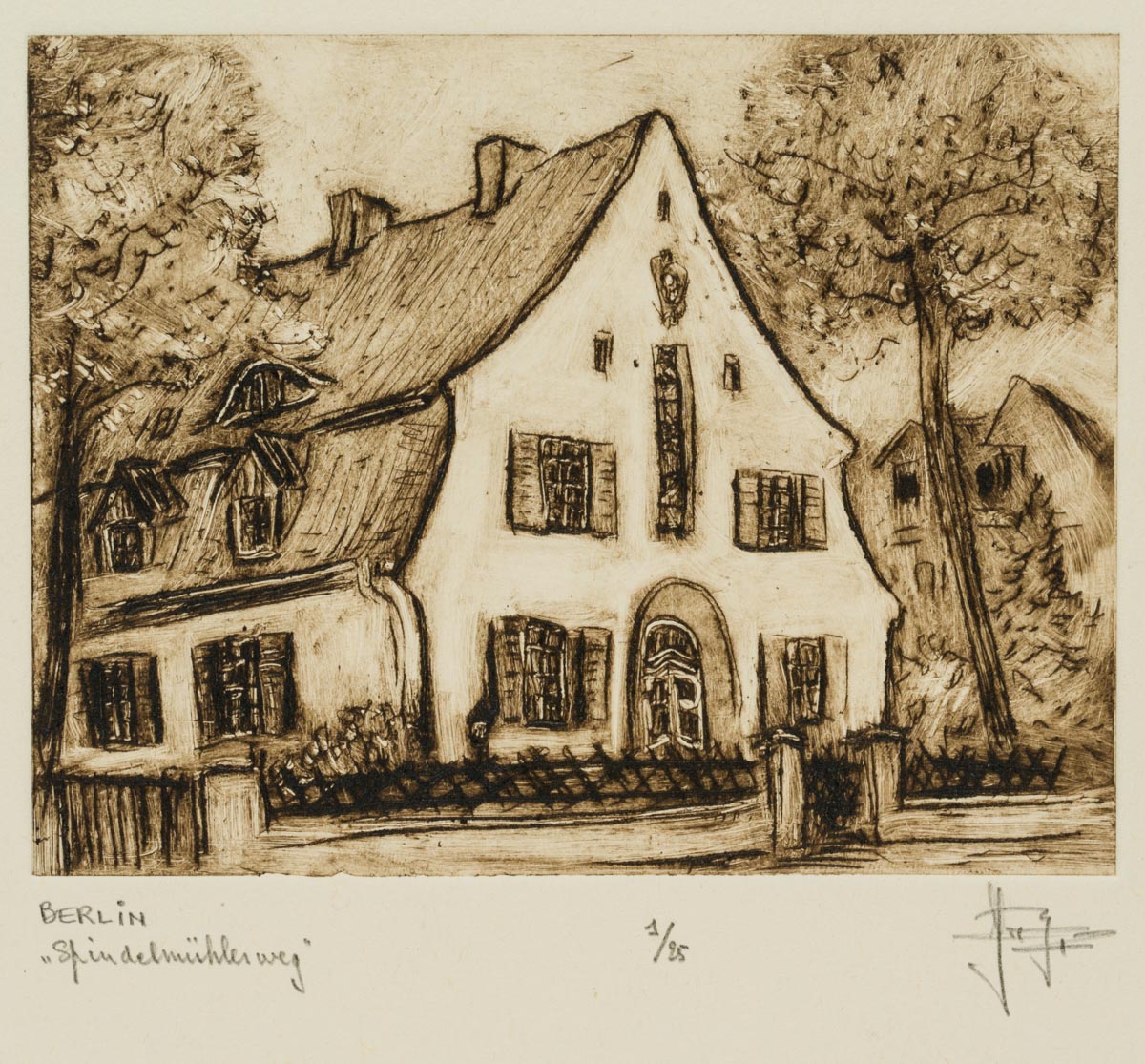 Haus im Spindelmühlenweg, Berlin