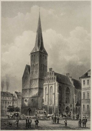 Die Nikolaikirche in Berlin