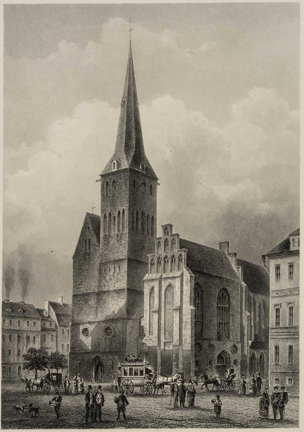 Die Nikolaikirche in Berlin