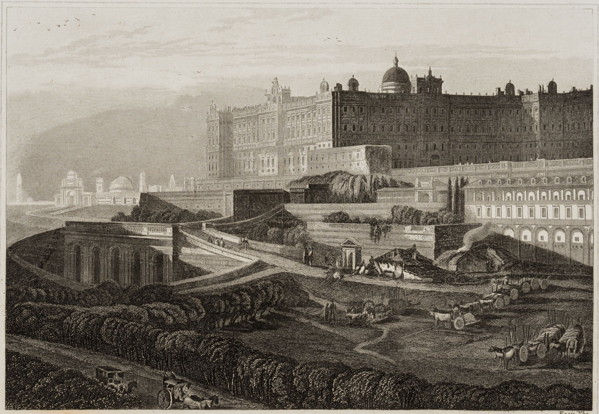 Das königliche Schloss in Madrid