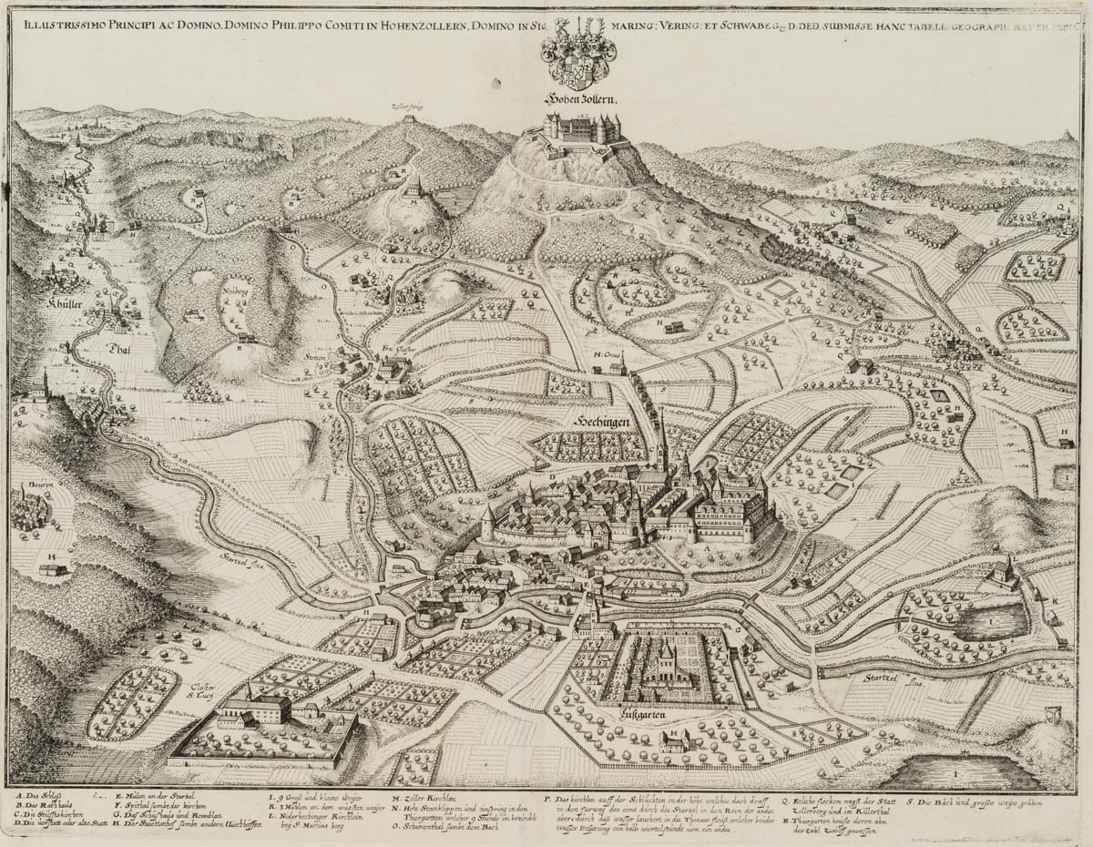 Hechingen und Burg Hohenzollern(2)