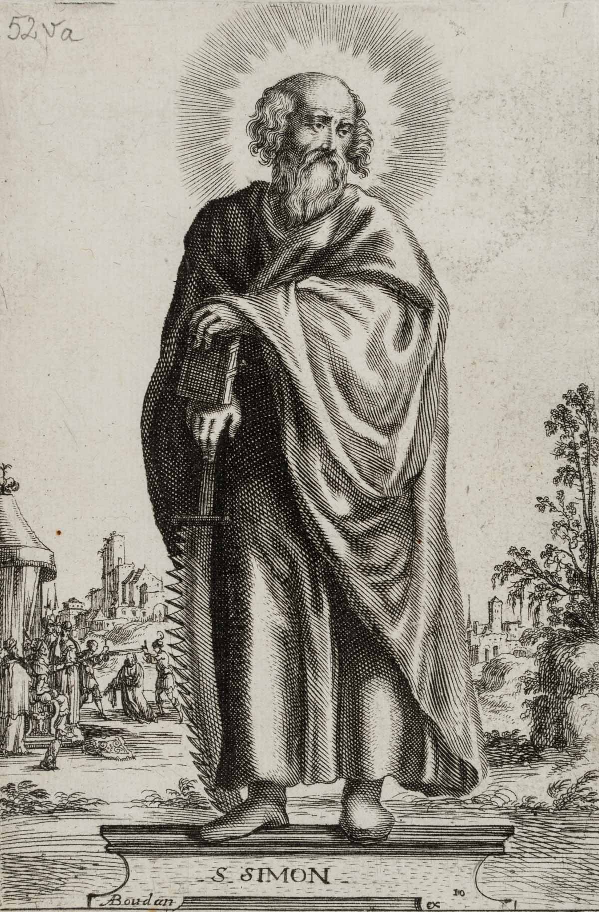 Apostel Simon mit Schwert