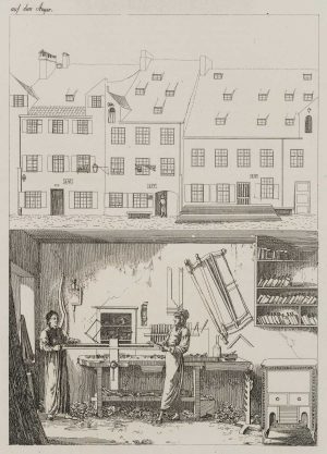 Häuser auf dem Anger