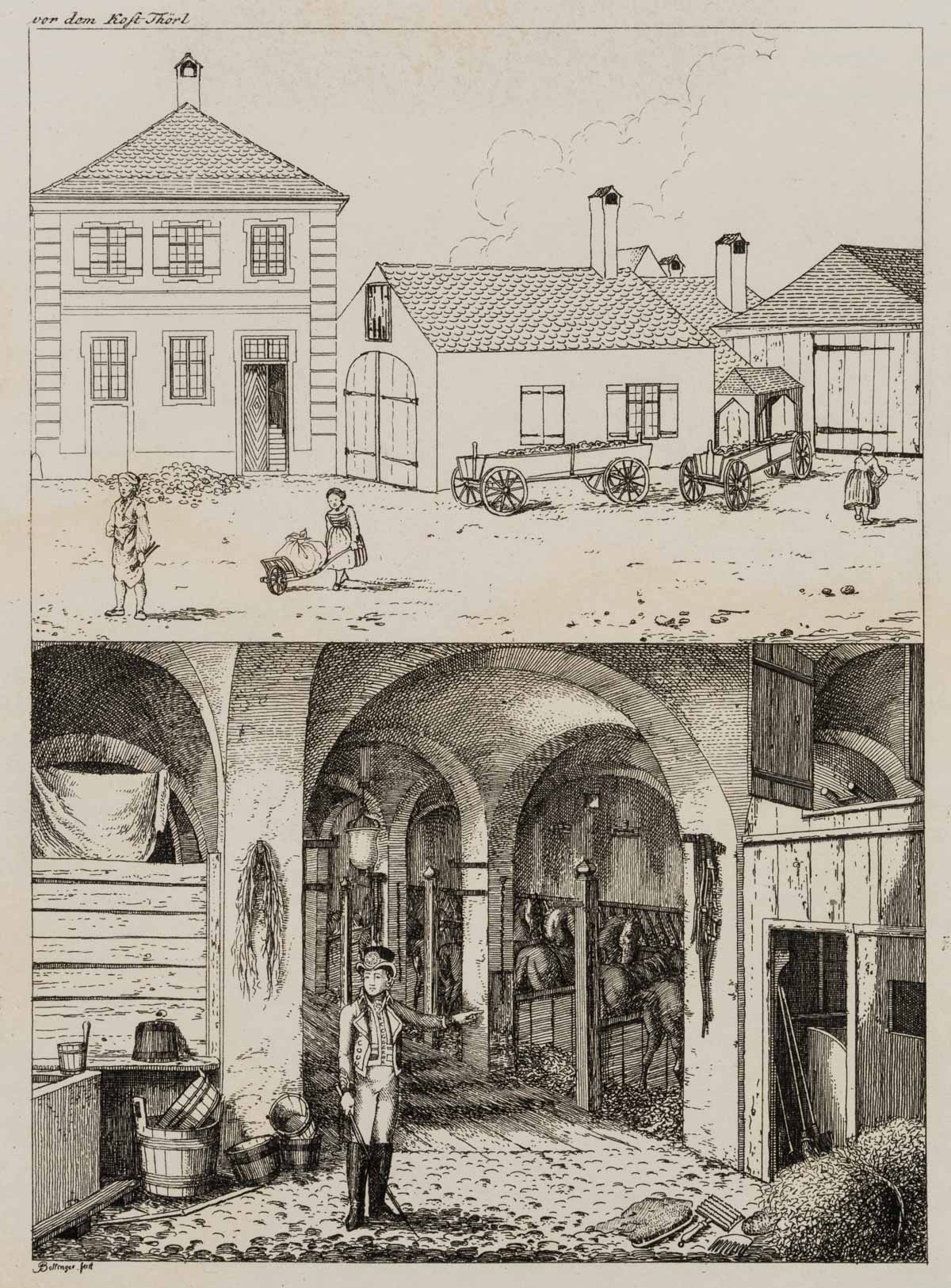Vor dem Kost-Thörl