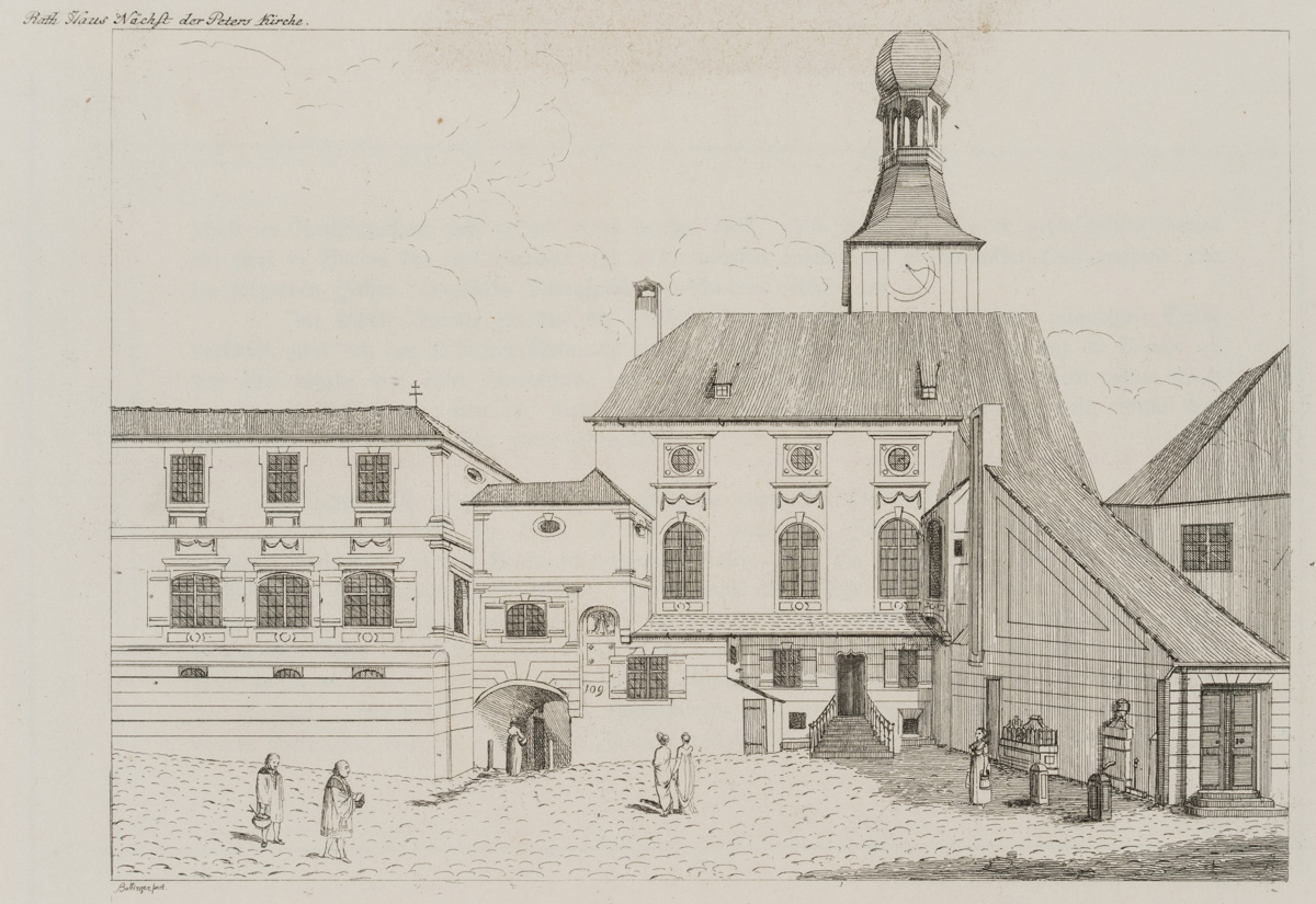 Altes Rathaus von der Peterskirche