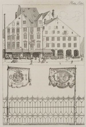 Häuser am Platz Petri