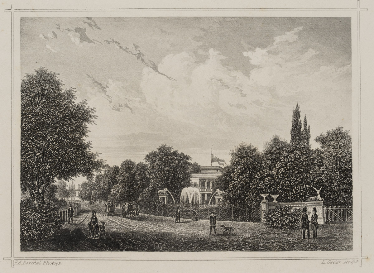 Straßenansicht in Glienicke