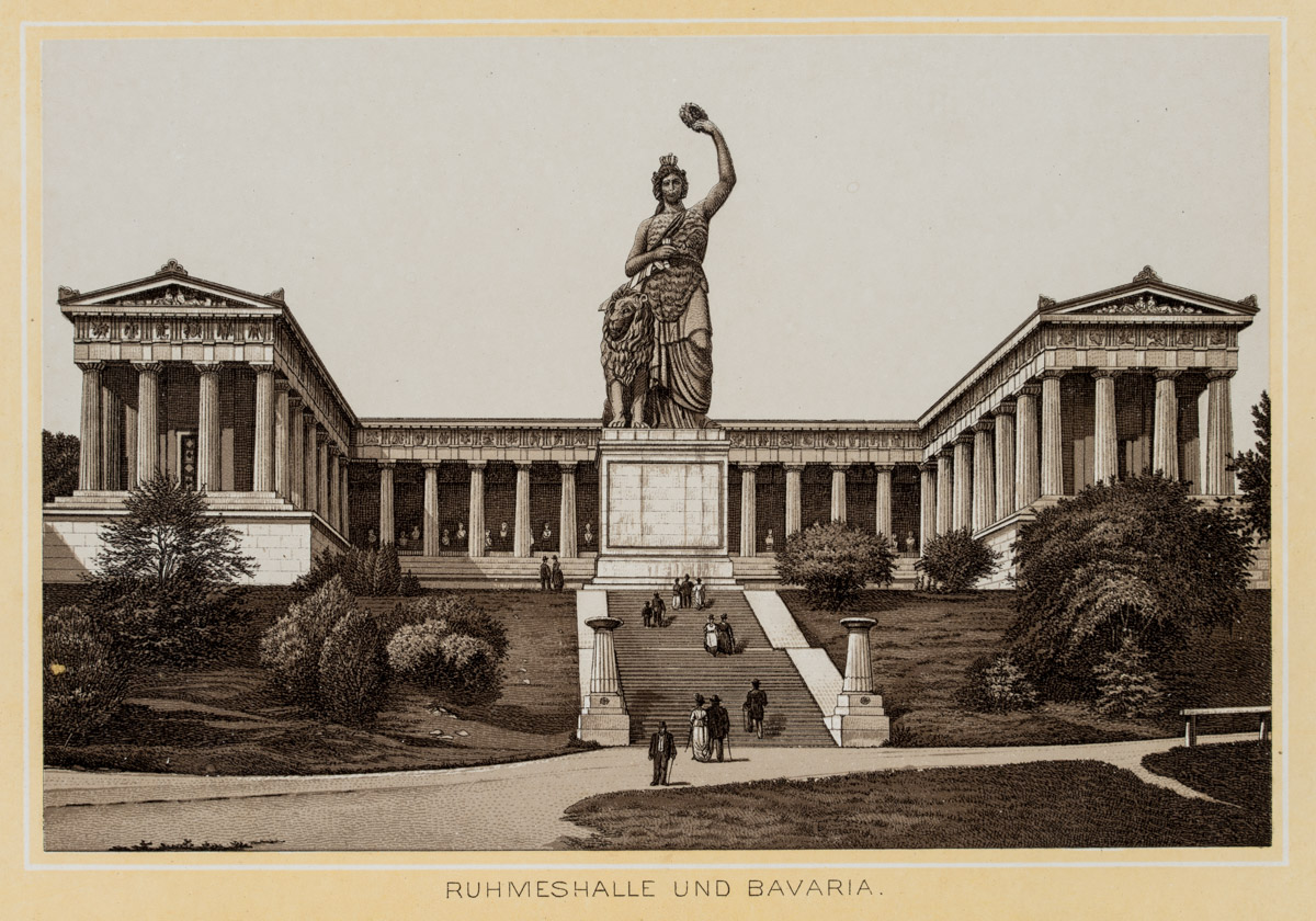 Ruhmeshalle und Bavaria in München