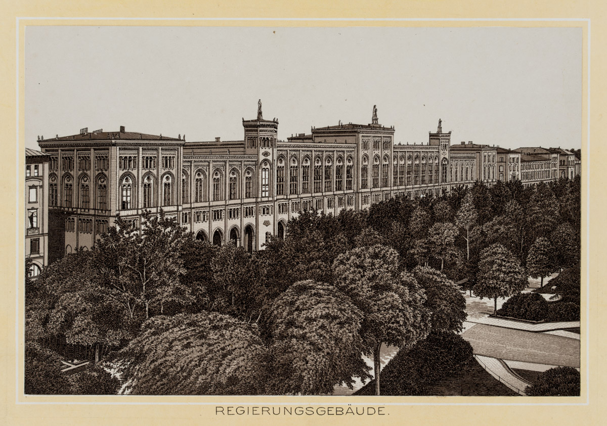 Maximilianeum mit Park in München