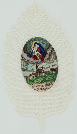 Votivkarte, Mariendarstellung