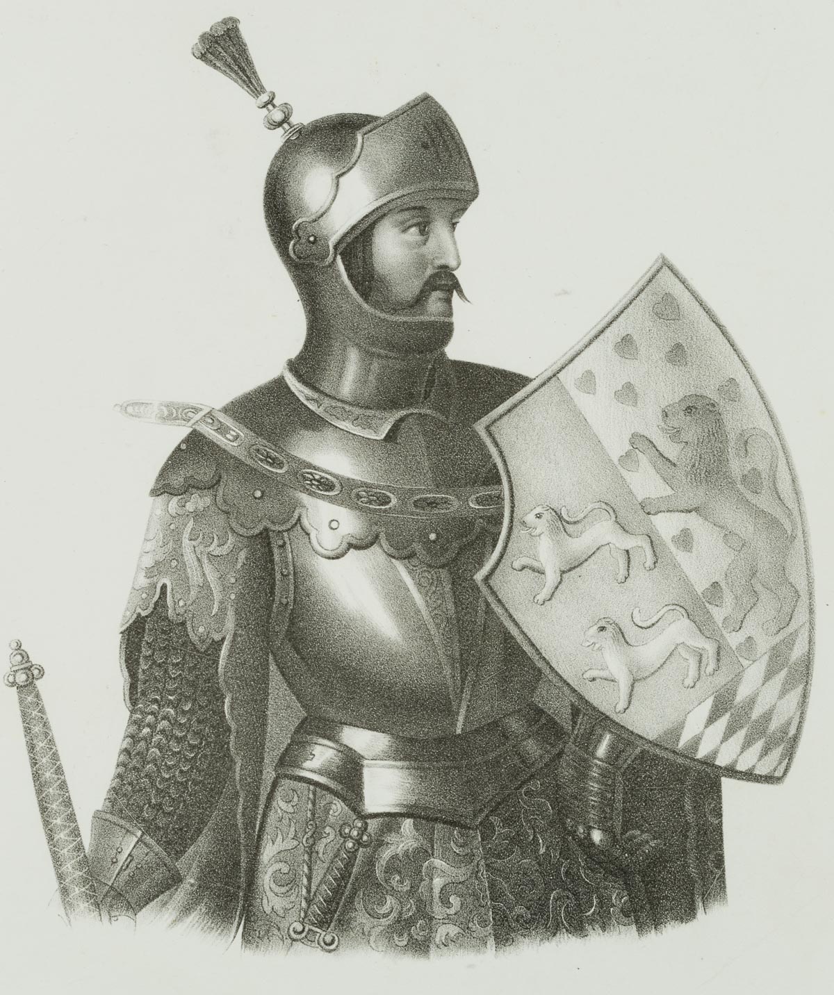 Porträt des Pfalzgrafen Heinrich