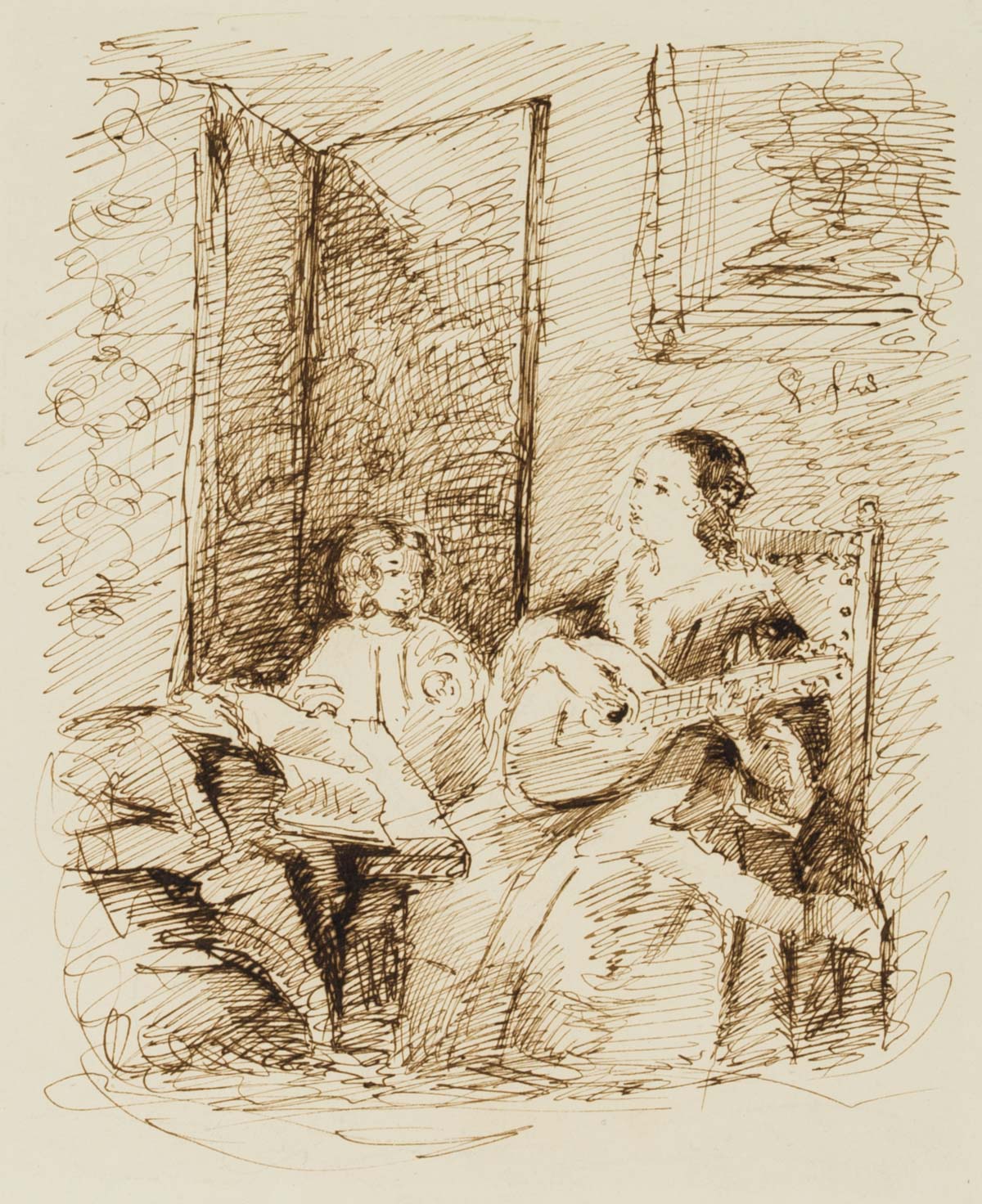 Im Musizierzimmer