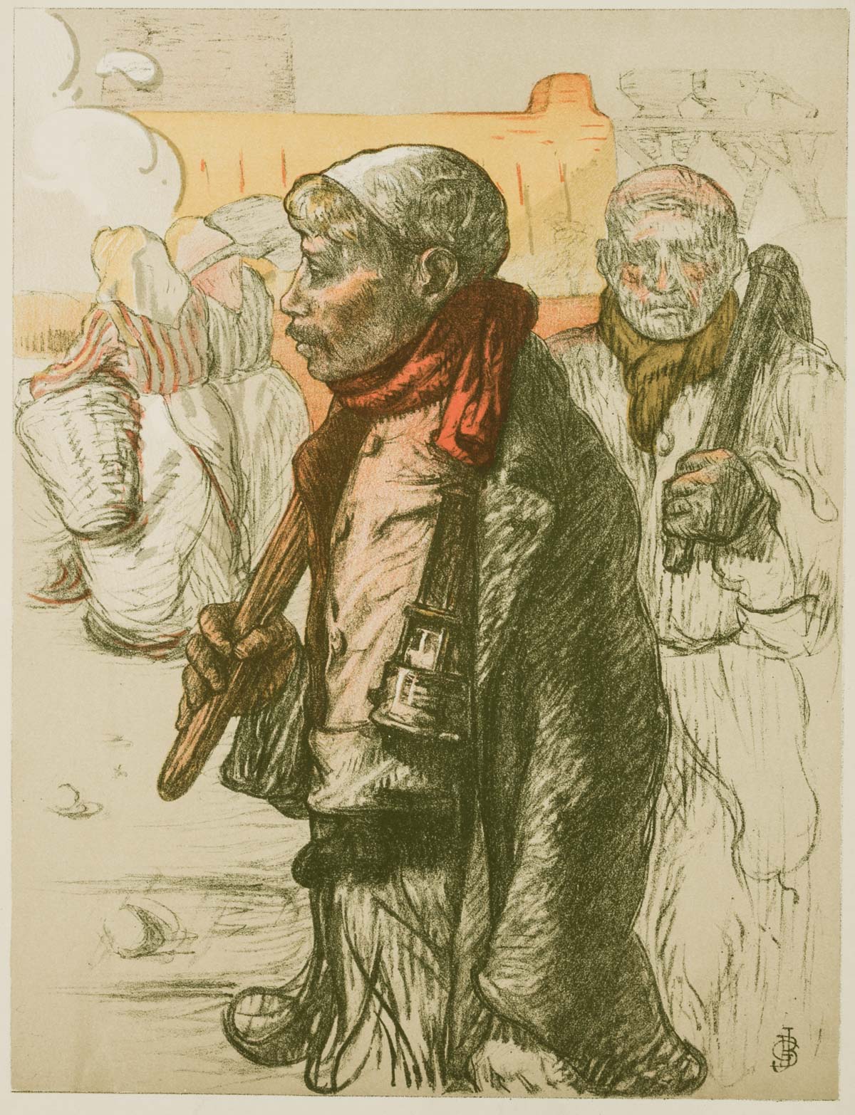 Bildnis zweier Bergarbeiter
