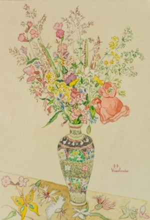 Feldblumen in einer Vase