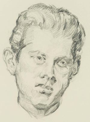 Portraitstudie eines Mannes