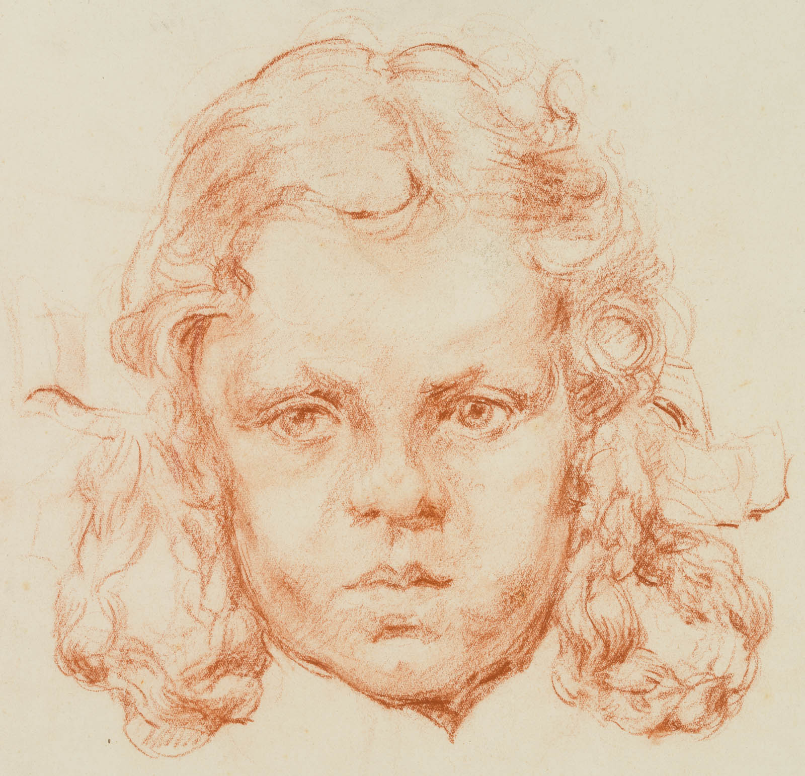 Portraitstudie eines Mädchens