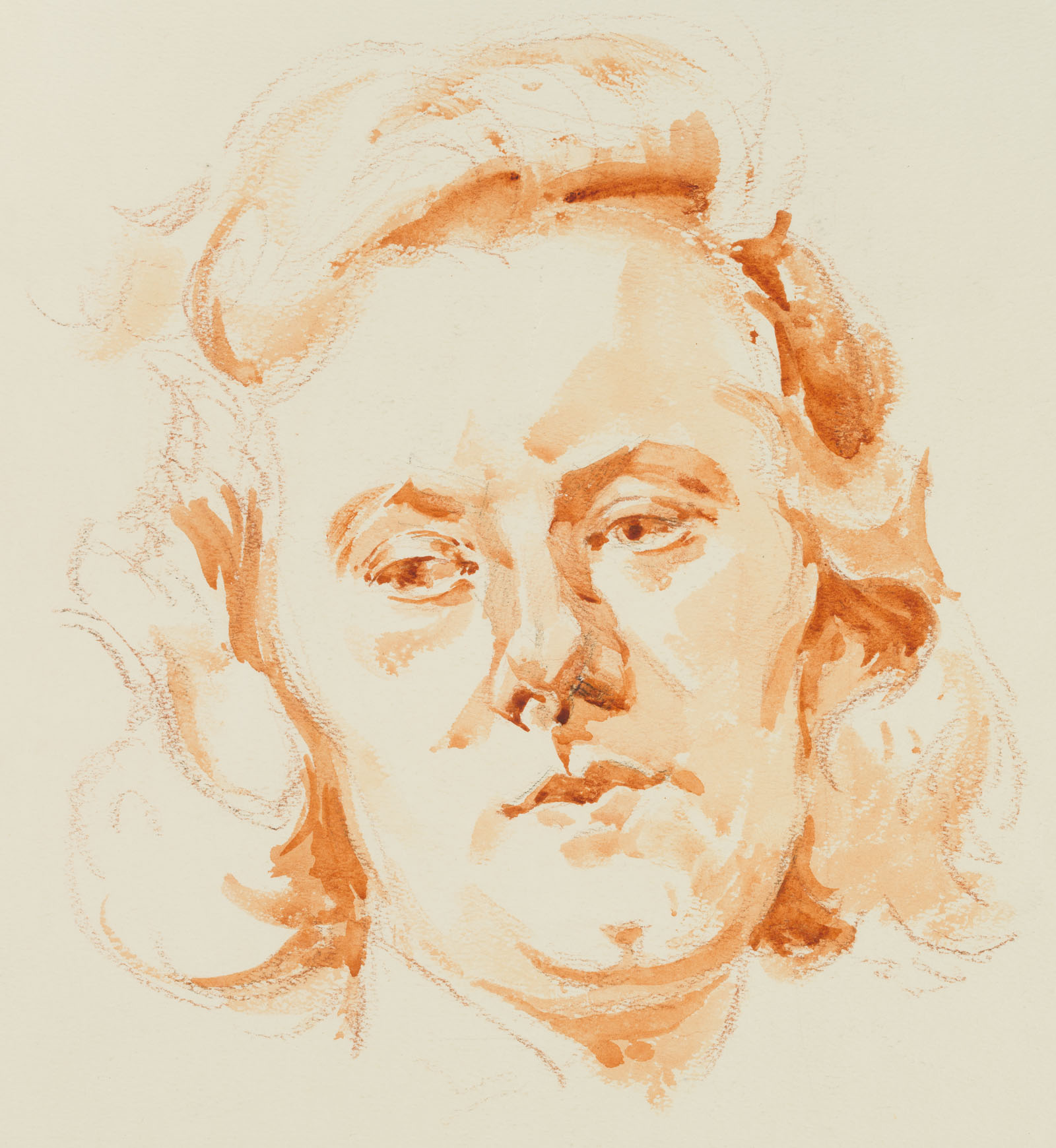 Portraitstudie einer Frau