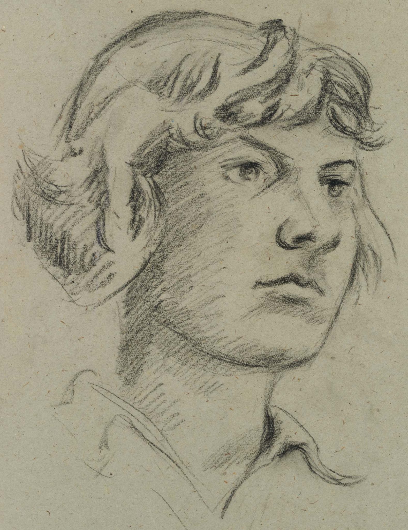 Portraitstudie eines Mädchens