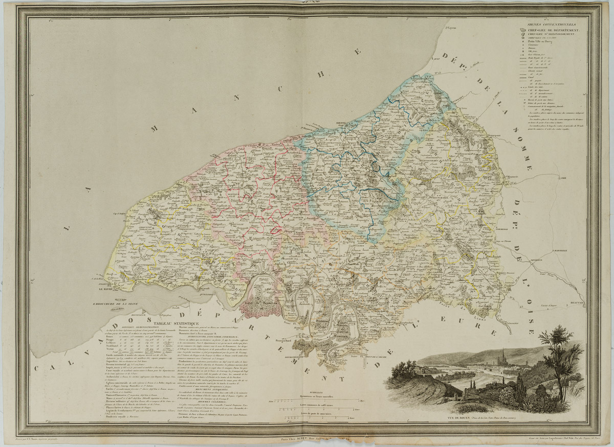 Landkarte Seine-Maritime