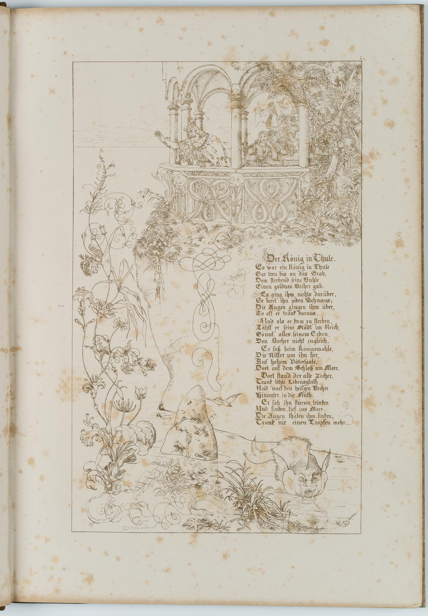 Randzeichng. z. Goethes Balladen