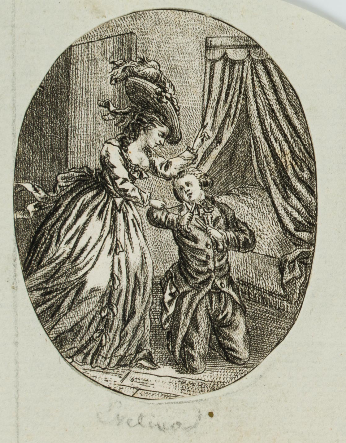 Szenen aus Evelina v. F. Burney