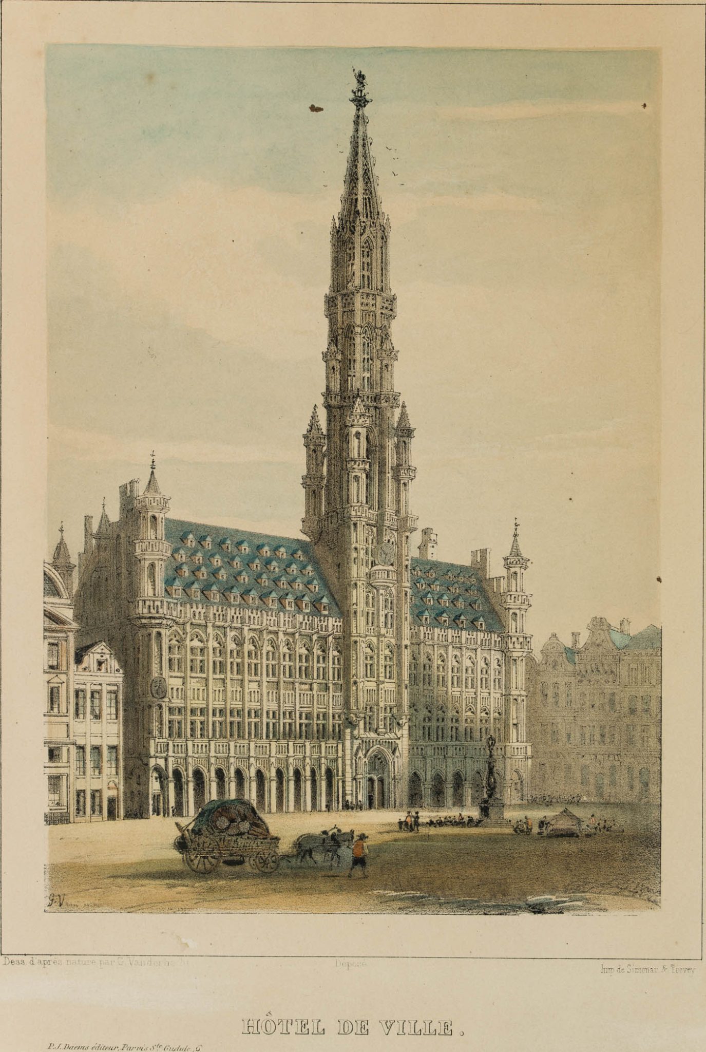 Das Rathaus in Brüssel