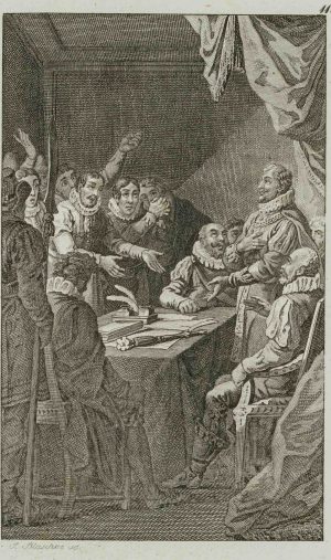Szene aus dem Leben Wallensteins